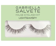 Gabriella Salvete False Eyelash Kit Light &amp; Wispy False Blakstienos moterims, 1 pc