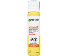 „Garnier“ vitamino C skaistinantis makiažą UV dulksna veido kremas nuo saulės