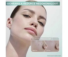 Garnier Grynas aktyvus BHA + niacinamidas Dieninis UV odos defektų šalinantis fluidas Kreminis
