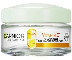 Garnier Skin Naturals Vitamin C Glow Jelly Daily Moisturizing Care veido gelis moterims, 50 ml