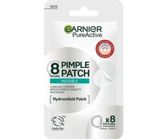 Garnier Hydrocolloid invisible patches with BHA for skin imperfections Pure Active (Pimple Patch) 8 pcs