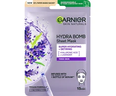 Garnier SkinActive Moisture Bomb Super Hydrating + Anti-Fatigue veido kaukė moterims, 1 vnt.