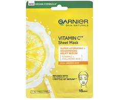 Garnier Skin Naturals Vitamin C Sheet Mask Face Mask moterims, 1 pc