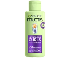 Garnier Fruit Method Skirtas garbanotiems plaukams Šampūnai prieš šampūną