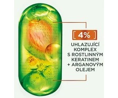 Garnier Šampūnas sausiems ir besiveliantiems plaukams Fructis Keratin Sleek (Šampūnas) 200 ml