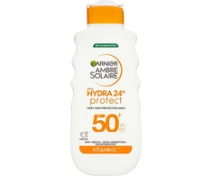 Garnier Apsauginis pienelis nuo saulės SPF 50 Ambre Solaire Hydra 24h Protect (labai aukštos apsaugos pienas) 175 ml