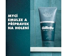 Gillette Body &amp; Intimate Pubic 2in1 Skutimosi Kremas ir Valiklis, 177 ml