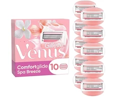 Gillette ComfortGlide Spa Breeze Replacement Heads 10 pcs
