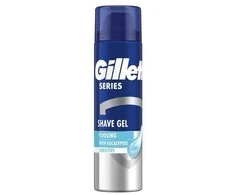„Gillette“ vėsinamasis skutimosi gelis „Series Sensitiv e Eucalyptus“ (vėsinamasis skutimosi gelis), 200 ml