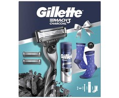 Gillette Mach3 Charcoal Gift Set