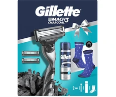 Gillette Mach3 Charcoal rinkinys dovanų rinkinys