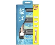 Gillette Venus Sensitive Rose Gold Skustuvas + Galvutės 3 vnt