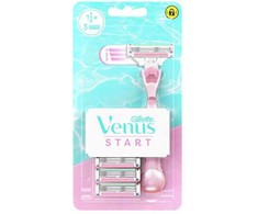 Procter Gillette Venus Start Maszynka do golenia dla kobiet + 3 įdėklai wymienne (1521152)