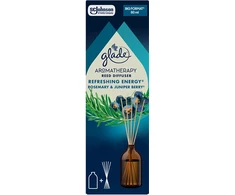 Glade Aromatherapy Reeds gaivinančios energijos difuzorius su lazdelėmis, 80 ml
