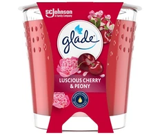 Glade Luscious Cherry &amp; Peony kvapioji žvakė 112 g