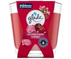 Glade Luscious Cherry &amp; Peony kvapioji žvakė 70 g