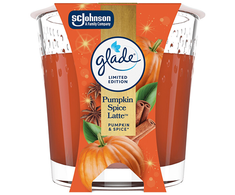 Glade Pumpkin Spice Latte scented candle 112 g