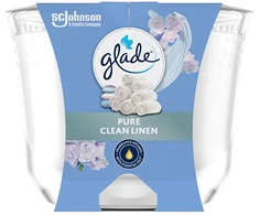 Glade Pure Clean Linen kvapioji žvakė 204 g