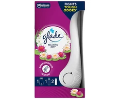 Glade Sense &amp; Purškiklis automatic air freshener + Relaxing Zen refill 18 ml