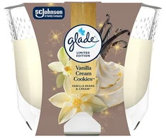 Glade Vanilla Kreminis Cookies scented candle 204 g