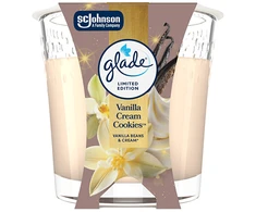 Glade Vanilla Kreminis Cookies scented candle 112 g