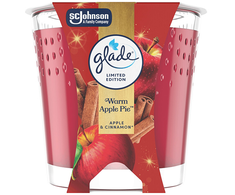 Glade Warm Apple Pie scented candle 112 g