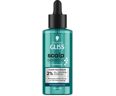 Gliss Kur Schwarzkopf Gliss Scalp Serum valomasis plaukų ir galvos odos serumas 100 ml (681800)