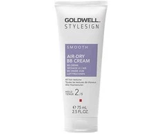 "Goldwell" stilizavimo kremas ir maitinamoji priežiūra glotniems plaukams "Stylesign Smooth" (Air-Dry BB kremas) 125 ml