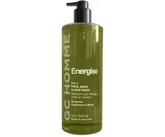 Grace Cole 3in1 prausimosi gelis su bergamočių, kedro ir muskuso aromatu, 1000 ml