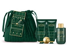 Grace Cole Body care gift set in a bag Pistachio &amp; Caramel 5 pcs