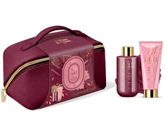 Grace Cole Body care gift set in a bag Velvet Plum &amp; Soft Suede 3 pcs