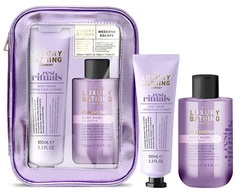 Grace Cole Body care gift set in a Kosmetinis krepšelis Lavender 2 pcs