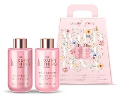 Grace Cole Mini body care gift set Peony, Peach &amp; Raspberry 2 pcs