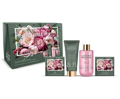 Grace Cole Rose &amp; Peony Body Care Gift Set 4 pcs