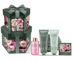 Grace Cole Rose &amp; Peony Body Care Gift Set 5 pcs
