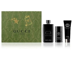 Gucci Guilty EDP rinkinys vyrams (EDP 90 ml + Deostick 75 ml + Dušo želė 50 ml)