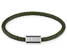 Guess Acapulco žalias odinis apyrankė JUMB02142JWSTDGS