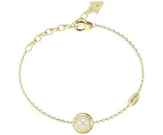 Guess Charming auksinis-plated bracelet Sparks JUBB06288JWYG