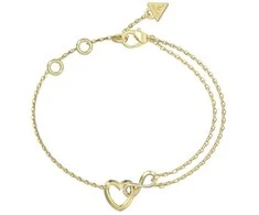 Guess Žavinga širdies ir begalybės apyrankė Iconique JUBB05531JWYG