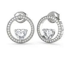 Moteriški auskarai Guess JUBE04666JWRHT-U Sidabras