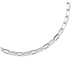Guess Sidabrinis pakabukas with zircons Nuances JSBN04589JWRHT/U