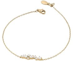 Guess Elegant auksinis-plated bracelet Jardin JSBB04461JWYG