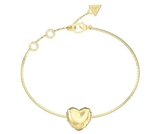 Guess Gold-plated bracelet Heart Iconique JUBB05542JWRH