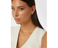 Guess Gold-plated earrings Heart Jardin JSBE04455JWYGT/U