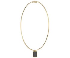 Biżuteria GUESS JUMN03212JWYG. Naszyjnik, Kolor auksinė. Mężczyzna.