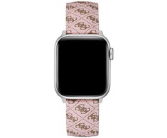 Guess Leather strap for Apple Watch (38 - 41 mm) - Rožinė CS2009S2