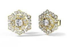 Juvelyriniai Guess Auskarai JUBE04558JWYGT/U