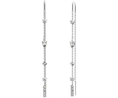 Guess Ilgi auskarai su kristalais Wonderlights JUBE04412JWRHT/U