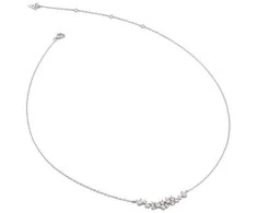 Guess Sidabrinis vėrinys su cirkoniais Jardin JSBN04465JWRHT/U