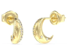 Guess Matching auksinis-plated earrings Aurora JUBE06230JWYGT/U
